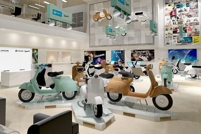 Showroom Vespa 1